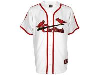 St. Louis Cardinals Majestic Authentic Cooperstown Collection Replica Throwback Jersey - White