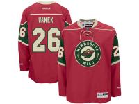 Thomas Vanek Minnesota Wild Reebok Home Premier Jersey C Red