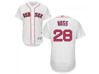 White Robbie Ross Men #28 Majestic MLB Boston Red Sox Flexbase Collection Jersey
