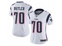 Women Nike New England Patriots #70 Adam Butler White Vapor Untouchable Limited Player NFL Jersey