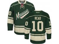 Women's Minnesota Wild #10 Matt Read Reebok Green Third Authentic NHL Jersey