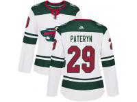 Women's Minnesota Wild #29 Greg Pateryn Adidas White Away Authentic NHL Jersey