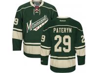 Women's Minnesota Wild #29 Greg Pateryn Reebok Green Third Authentic NHL Jersey