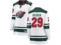 Women's Minnesota Wild #29 Greg Pateryn White Away Breakaway NHL Jersey
