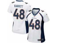 Women's Nike Denver Broncos #48 Shaquil Barrett Game White NFL Jersey