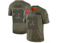 Youth #23 Limited Patrick Chung Camo Football Jersey New England Patriots 2019 Salute to Service