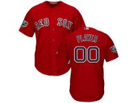 Youth Boston Red Sox Majestic Scarlet 2018 World Series Cool Base Custom Jersey