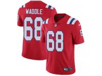 Youth Limited LaAdrian Waddle #68 Nike Red Alternate Jersey - NFL New England Patriots Vapor Untouchable