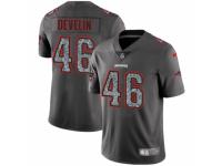 Youth Nike New England Patriots #46 James Develin Gray Static Vapor Untouchable Game NFL Jersey