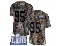 Youth Nike New England Patriots #95 Derek Rivers Camo Untouchable Limited Super Bowl LIII Bound NFL Jersey