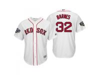 Youth Red Sox 2018 World Series Majestic White Matt Barnes Cool Base Jersey