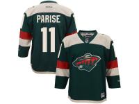 Zach Parise Minnesota Wild Reebok Youth 2016 Stadium Series Premier Jersey - Green