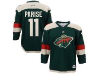 Zach Parise Minnesota Wild Reebok Youth 2016 Stadium Series Replica Jersey - Green