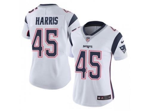 Limited Women's Trent Harris New England Patriots Nike Vapor Untouchable Jersey - White