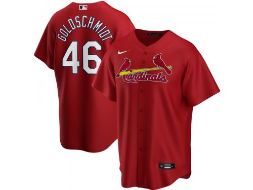 Men's St. Louis Cardinals Paul Goldschmidt Nike Red Alternate 2020 Player Jersey