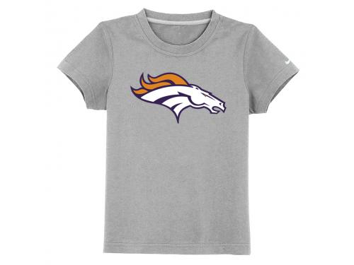 NFL Nike Denver Broncos Sideline Legend Authentic Logo Youth T-Shirt Grey