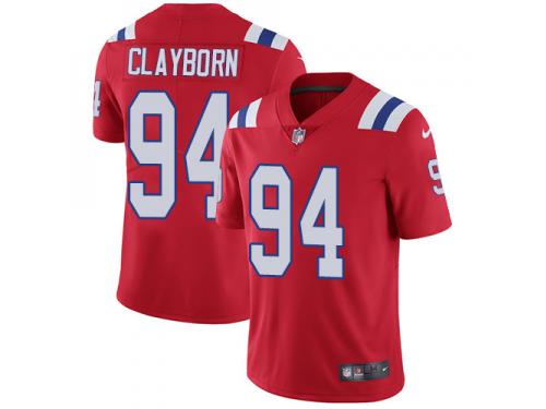 Nike Adrian Clayborn Limited Red Alternate Youth Jersey - NFL New England Patriots #94 Vapor Untouchable