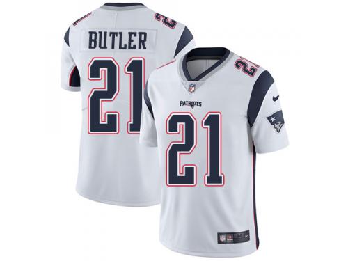 Youth Limited Malcolm Butler #21 Nike White Road Jersey - NFL New England Patriots Vapor Untouchable