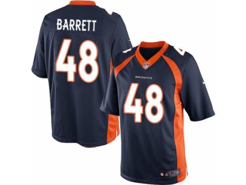 Youth Nike Denver Broncos #48 Shaquil Barrett Limited Navy Blue Alternate NFL Jersey