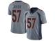 #57 Limited Tom Jackson Silver Football Men's Jersey Denver Broncos Inverted Legend