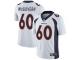 #60 Limited Connor McGovern White Football Road Youth Jersey Denver Broncos Vapor Untouchable