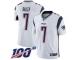#7 Limited Jake Bailey White Football Road Youth Jersey New England Patriots Vapor Untouchable 100th Season