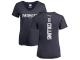 #8 Jamie Collins Navy Blue Football Backer Women's New England Patriots T-Shirt
