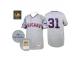 Grey 1968 Throwback Fergie Jenkins Men #31 Mitchell And Ness MLB Chicago Cubs Jersey