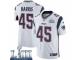 Limited Youth Trent Harris New England Patriots Nike Super Bowl LIII Vapor Untouchable Jersey - White