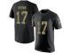 Men Antonio Brown Black Camo Football New England Patriots T-Shirt Salute to Service #17