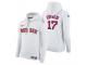 Men Boston Red Sox Nathan Eovaldi Nike White Home Hoodie