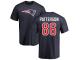 Men Nike Cordarrelle Patterson Navy Blue Name & Number Logo - NFL New England Patriots #86 T-Shirt