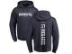 Men Nike Jordan Richards Navy Blue Backer - NFL New England Patriots #37 Pullover Hoodie