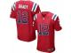 Men Nike New England Patriots #12 Tom Brady Elite Red Alternate Drift Fashion NFL Jersey