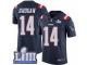 Men Nike New England Patriots #14 Steve Grogan Limited Navy Blue Rush Vapor Untouchable Super Bowl LIII Bound NFL Jersey