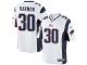 Men Nike NFL New England Patriots #30 Duron Harmon Road White Limited Jersey