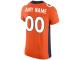 Men's Denver Broncos Nike Orange Vapor Untouchable Custom Elite Jersey