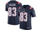Men's Limited Dwayne Allen #83 Nike Navy Blue Jersey - NFL New England Patriots Rush
