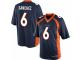 Men's Nike Denver Broncos #6 Mark Sanchez Limited Navy Blue Alternate NFL Jersey