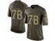 Men's Nike Denver Broncos #78 Ryan Clady Limited Green Salute to Service NFL Jersey