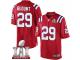 Men's Nike New England Patriots #29 LeGarrette Blount Limited Red Alternate Super Bowl LI 51 NFL Jersey