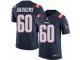 Men's Nike New England Patriots #60 David Andrews Limited Navy Blue Rush NFL Jersey