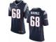 Men's Nike New England Patriots #68 LaAdrian Waddle Elite Navy Blue Team Color NFL Jersey