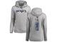 Nike Andre Tippett Ash Backer Women's - NFL New England Patriots #56 Pullover Hoodie