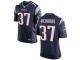 Nike Jordan Richards Game Navy Blue Home Youth Jersey - NFL New England Patriots #37