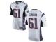 Nike Marcus Cannon Game White Road Youth Jersey - NFL New England Patriots #61
