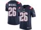 Sony Michel Men Limited Navy Blue Jersey_ Nike NFL New England Patriots Rush Vapor Untouchable #26