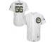 White Hector Rondon Men #56 Majestic MLB Chicago Cubs 2016 Memorial Day Fashion Flex Base Jersey