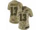Women Nike New England Patriots #13 Phillip Dorsett Limited Camo 2018 Salute to Service NFL Jersey