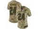 Women Nike New England Patriots #24 Stephon Gilmore Limited Camo 2018 Salute to Service NFL Jersey
